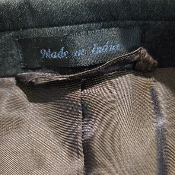 Lauren Ralph Lauren Dark Brown Wool Sports Coat Suit Jacket Men's 44L - Picture 6 of 14